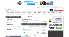 Desktop Screenshot of macongasprices.com